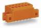 WAGO 739-332/001-000 Klemmenleiste für Leiterplatten 0,08-1,5 qmm orange