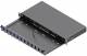 ZVK EasyLan LSB0A225 fiber optic distribution panel B Grade C 1U/12P 6xLC-Duplex OS2 RAL7035