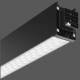 RZB 9523AS.843.500.000 LINEDO, 40 W, 6500 lm, 840, sw, Lichtband,5-pol.