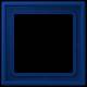 Jung LC981261 Rahmen 1fach blau