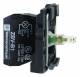 Schneider Electric ZB5AVB1 Schneider Lampenfassung weiß LED 24VAC/DC Schraub. Kunststoff D22mm