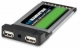 MANHATTAN 516167 Hi-Speed ​​USB 2.0 PC Card 2 ports