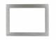 ALLNET Touch Display Tablet 10 inch e.g. Cover for installation frame, silver, narrow