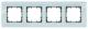 Siemens 5TG1204 Frame 4-fold , MIRO glass 303x90 mm