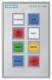 Siemens 6AV3688-3AY36-0AX0 Key Panel KP8 PN für PROFINET 8 Kurzhubtasten