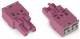 WAGO 770-282 Buchsenteil Kod.B 2P. 2L pink