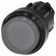 Siemens 3SU10010BB700AA0 push button illuminated 22mm round clear push button