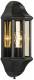 SG Leuchten 614100 SG SGLI SORRENTO black E27 CFL outdoor wall light