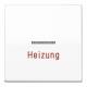 Jung AS591HBFWW Wippe HeizungNotschalter mit Lichtleiter bruchs. Serie AS alpinweiß