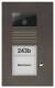 TCS AVU14010-0012 video color exterior, station 1 key 1 row UP bronze