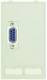 39500030024 Harting data use, 1x SUB-D9, ff