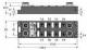 Turck FDNP-S0808G-TT I/O module for DeviceNet, 8 digital pnp inputs F0073