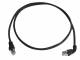 Telegärtner 100008020 TEGA patch cable S/FTP Cat.6a (ISO/IEC) 0.5m MP8 FS500 LSZH 1x90° sw