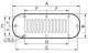 Schneider Electric NSYCAG216X62M Schneider Kiemenplatte für Ausschnitt 216x62mm