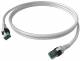 ZVK CP1OWAWAW0010 EasyLan copper patch cable DualBoot Cat 6A shielded white 01.0m