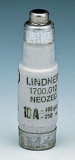 Lindner 1702.100 NEOZED fuse 1702.1, D03 100A 5.2 W red