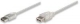 MANHATTAN 390279 Hi-Speed USB 2.0 Verlängerungskabel Typ A Stecker - Typ A Buchse, Silber, 4.5 m