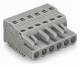 WAGO 231-102/102-000 Federleiste 0,08-2,5qmm grau