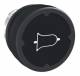 Schneider Electric ZB4BC28001RA Schneider Frontelement sw GLOCKE horiz. raue Umgebung 90° gedreht