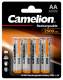 Mignon battery CAMELION 1.2 V, 2500 mAh, type AA, NiMH, blister pack of 4
