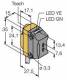 Turck QS18EP6FPQPMA opto sensor, light guide sensor 3078015