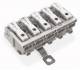 WAGO 294-8425 power connection terminal 17mm version with PE screw contact L/N/L/PE/N