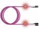 ZVK EasyLan LSD42100010 LWL LED Patchkab Duplex SCD G50/125 OM4 violet 1.0m