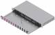 ZVK EasyLan LSB0A334 fiber optic distribution panel B Grade C 1U/12P 6xLC-Quad OM4 RAL7035