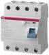 ABB Fi_protection switch F204A-125/0.5NL PRO M COMPACT 4-pole 500mA NL left