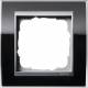 GIRA 0211736 frame 1f clear black event for color aluminium