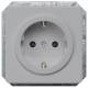 Siemens Schuko-Steckdose 16A 5UB1467 DELTA profil silber