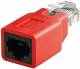 Goobay 68912 CAT 5e RJ45 Verbinder/Kupplung, crossover - bis 100 MHz-Netzwerke