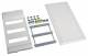 Hager VZ36NUH expansion pack Volta, with frame and door 3-row