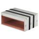 OBO Bettermann 7204132 OBO PMB 140-4 A2 Brandschutzbox vierseitig mit intumeszierenden 