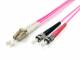 Equip fiber optic patch cable LC->ST 15.00m multimode duplex OM4 vi polybag