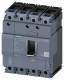 Siemens 3VA1096-3ED42-0AA0 Leistungsschalter Kl. N ICU=25KA 415V