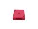 ALLNET Brick'R'knowledge plastic tray 1x1 red top and bottom pack of 10