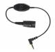 Jabra cable QD -> 3.5mm for Push to talk