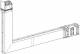 Schneider Electric KSC400DLE4CF Schneider Canalis angle for channel 400A copper SPECIAL upwards