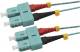 RED 2716-10-0001 LWL-Duplex Patchkabel SC/SC 1,0m OM3 Aqua