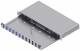 ZVK EasyLan LSB0A335 fiber optic distribution panel B Grade C 1U/12P 6xLC-Quad OS2 RAL7035