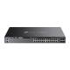 TP-Link Switch fully managed Layer3 28 Port? 24x 1GbE? 4x SFP+? PoE budget up to 720 watts? 24x PoE at ? Omada? TL-SG6428XHP