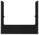 Berker 13196616 Design frame shape, accessories glass sw
