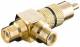 Goobay 11387 Audio adapter - RCA plug> 2x RCA jack