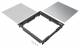 HAGER BDQ08059005 blind cover Q08 f.5mm, lining thickness black