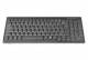 DIGITUS Tastatur für TFT-Konsolen schwarz, Kabel, britisch