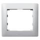 Legrand 771301 LEG Frame 1-fold Galea soft aluminum 