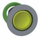 Schneider Electric ZB5FA58C0 Schneider push button, front, plastic, for insert label, yellow