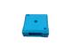 ALLNET Brick'R'knowledge plastic tray 1x1 turquoise top and bottom pack of 10