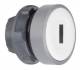 Schneider Electric ZB5AA1C0 Schneider Drucktaster, Front, Kunststoff, tastend, weiss, 22mm